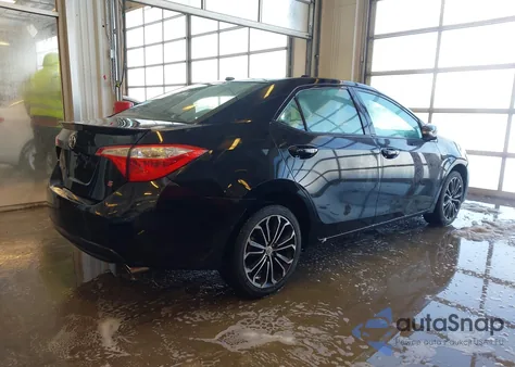 2016 Toyota Corolla S Plus from USA, damaged, VIN 2T1BURHE7GC493080